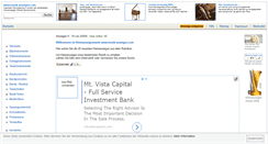 Desktop Screenshot of musik-anzeigen.com
